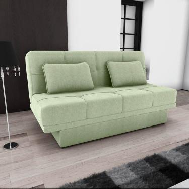 Imagem de Sofá-cama Sany 3 Lugares Reclinável com Baú Bouclê Oliva - Matrix