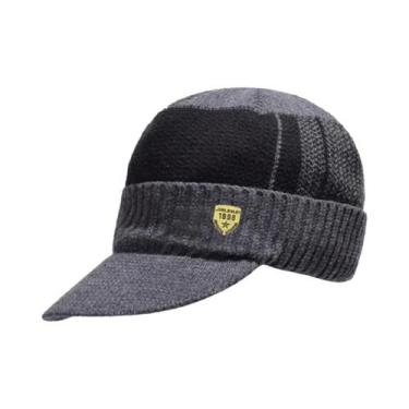 Imagem de Boné de Inverno Masculino com Aba - Proteção para Ouvidos - Ideal para