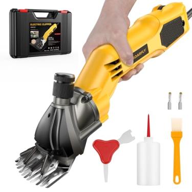 Imagem de SOARFLY Tesouras Para Ovelhas, Tosquiadeiras Elétricas Profissionais De Alta Resistência De 600 W Para Tosa De Ovelhas, Tosa De Gado Para Tosa De Ovelhas, Cavalos, Alpacas, Cabras E Animais De Gran