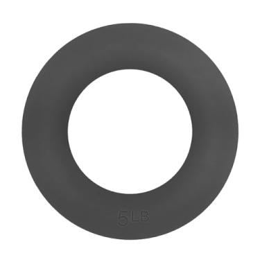 Imagem de Zxpjkyu Kettlebell Ergonômico Portátil Antiderrapante de 5 Libras para Treino de Core E Aeróbica em Casa, Preto