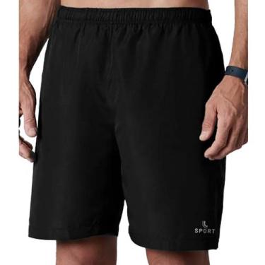 Imagem de Shorts Masculino Lupo Lsport Budapeste Preto - 764220, GG, Preto