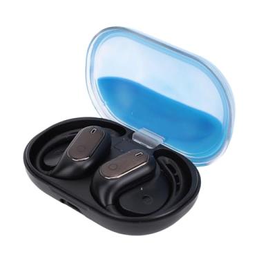 Imagem de ASHATA Fones de Ouvido Sem Fio, Fones de Ouvido, Fones de Ouvido Esportivos Com Lóbulos, Cor de Gradiente Luminoso de Efeito Estéreo, para o Treino de Ginástica Em Execução (Azul)