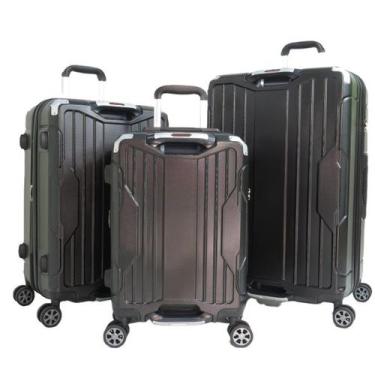 Imagem de Kit com 3 Malas de Viagem Bordo, Média e Grande com Expansor - Linha P