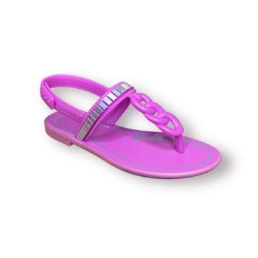 Imagem de Sandalia Infantil Barbie Flight Kids Grendene 22936, Lilás, Lilás, 31