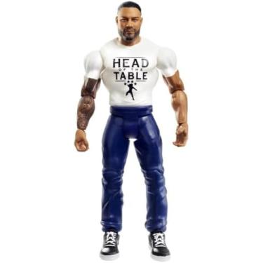 Imagem de (Chase Variant - White Shirt) Roman Reigns - WWE Series 129 Toy Wrestling Action Figure