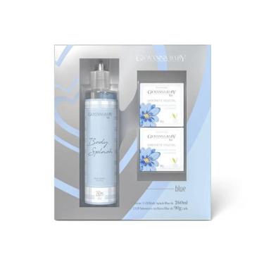 Imagem de Body Splash Giovanna Baby 260ml+Sabonete 90g 2 Unidades Blue