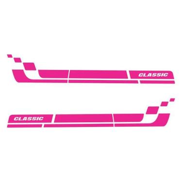 Imagem de Adesivo Faixa Lateral Chevrolet Classic - Cromo Sign