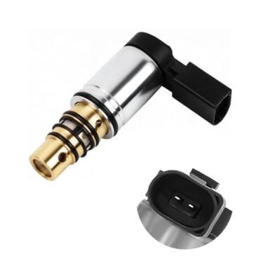 Imagem de Válvula solenoide de controle de compressor AC 1K0820803E compatível com modelos A-udi, V-olkswagen 2006-2015 com Sanden PXE16 PXE14, apto para G-olf, P-assat, V-W G-TI, T-iguan, J-etta T-DI