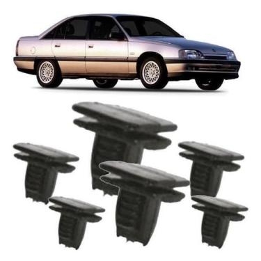 Imagem de Kit 6 Grampo De Fixação Do Acabamento Coluna Interna Omega - Autoplast