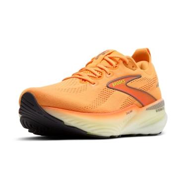 Imagem de Brooks Tênis de corrida masculino Glycerin GTS 22, Laranja/vida noturna/branco, 39