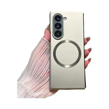 Imagem de Capa Magnética Ultra Fina Com Pintura Metálica Para Samsung Z Fold 7 6