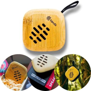 Imagem de Mini Caixa De Som Bluetooth Bamboo Speaker -  Handz