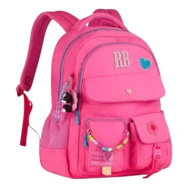 Imagem de Mochila De Costas Juvenil Rebecca Bonbon Meninas - Rosa