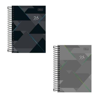 Imagem de Agenda executiva espiral diária Spot 1/4 2026 Tilibra