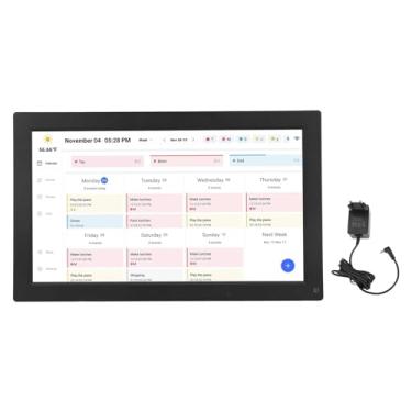 Imagem de VBESTLIFE Calendário Digital de 15,6 Polegadas, 32 GB de Tela Sensível Ao Toque de 32 GB de Controle de Aplicativos Planner Family Com Gráfico de Tarefas, Presentes para a Família (US Plug)
