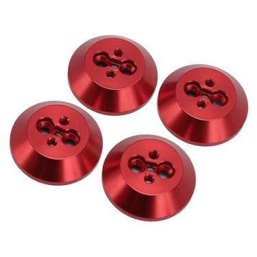 Imagem de aqxreight Tampas do Motor para Avata 2 Prevenção Leve de Alumínio Drone de Alumínio Red Durante o Prolongamento de Transporti Drone Motor Coversdrone Protector (Vermelho)