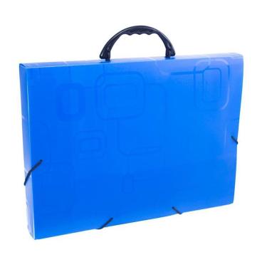 Imagem de Maleta com alça Dellofine ofício azul 2152.C Dello