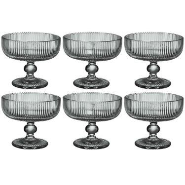 Imagem de Conjunto de Taças para Sobremesa L'hermitage Cameratta em Vidro 310ml - 6 Peças