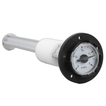 Imagem de Tbest Tanque de Combustível Cap Gauge Alta Precisão Gás Mecânico Universal Com Flutuador para Iates Carros Caminhões Veículo Agrícola Liga de Alumínio (250mm)