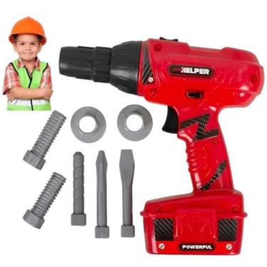 Imagem de Brinquedo Seguro Parafusadeira Infantil - Atena