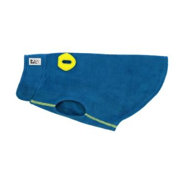 Imagem de RC Pets Baseline Fleece | Suéter leve para cães elástico em 4 direções | Calor e conforto do dia a dia | Tamanho 20 azul ártico/tênis