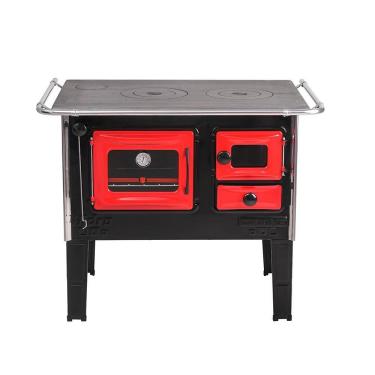 Imagem de Fogão a Lenha Lado Esquerdo Prime N 2 Vermelho Hidro