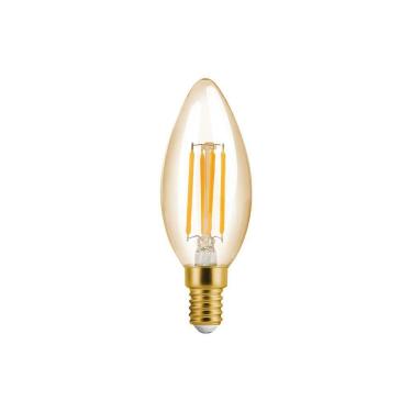 Imagem de Lâmpada Led Save Energy Filamento Vela Vintage 4W E14 220V S