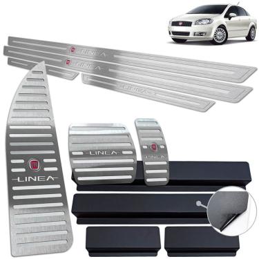 Imagem de Descanso Soleira Pedaleira Automático Prata Linea 2009 A 16