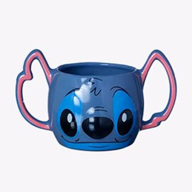 Imagem de Caneca Forma 3D Porcelana Alça Dupla Stitch 450ml 10025458 - ZonaCriat