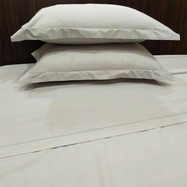 Imagem de Jogo Cama Queen 200 Fios Festone Classic Kacyumara Cinza Ash