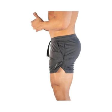 Imagem de Shorts Masculinos de Compressão - Secagem Rápida para Treino e Corrida