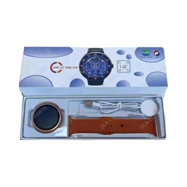 Imagem de Smartwatch AMOLED HD Para Mulheres E Homens Com ECG, NFC, GPS, Chamada