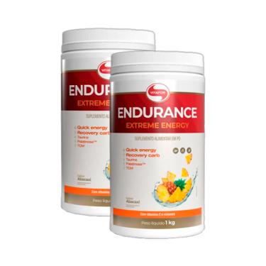 Imagem de Kit 2X: Endurance Extreme Energy Abacaxi Vitafor 1000g