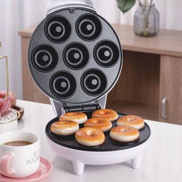 Imagem de Maquina Super 7 Donuts Rosquinha Antiaderente 110v BRANCO - HYLLUS