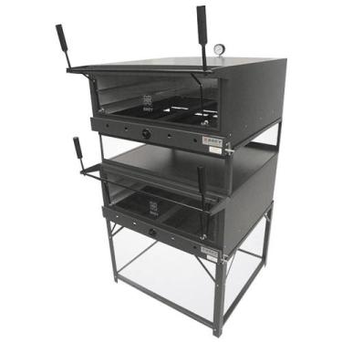 Imagem de Forno de Lastro Duplo a Gás 90cm Metal Brey FI-90 D