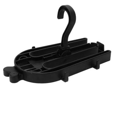 Imagem de Cabide de roupa de mergulho resistente, secagem rápida, dobrável, cabide para surf, mergulho, roupas molhadas, botas de material ABS 507 g (preto)