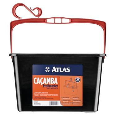 Imagem de Atlas - Caçamba Plástica Profimaster com Alça para Pintura com Capacidade de 10 Litros