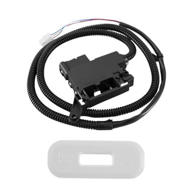 Imagem de Conjunto de interruptor de trava de tampa de máquina de lavar com trava de tampa adequado para lavadora Whirlpool MVW5035MW0, conjunto de trava de arruela substitui W11414731 W11513248 AP7002928