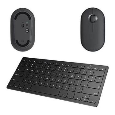 Imagem de BDNET, Mouse E Teclado Bluetooth Para iPad Air 5 10,9 2022 Preto