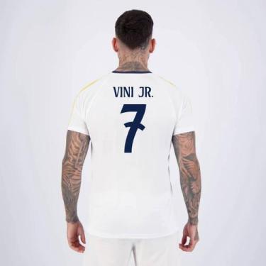 Imagem de Camisa Real Madrid Vini Jr 7 Branca - Balboa, M
