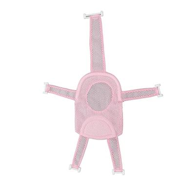 Imagem de Aqur2020 Rede de Apoio para Assento de Banho de bebê, Tapete de Banho de Malha Ajustável Com Esponja Macia para Recém-nascidos de 0 a 18 Meses, Segurança da Banheira (PINK)