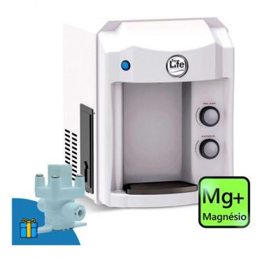 Imagem de Purificador De água Gelada Alcalina Ionizada C/ Magnésio Mg+ Voltagem:127v;cor:branco