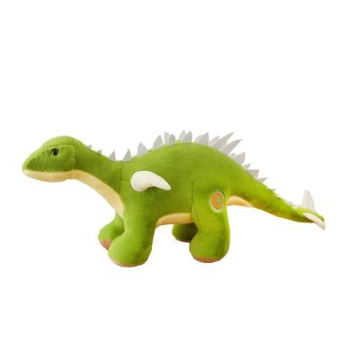 Imagem de Boneca de dinossauro Stegosaurus de pelúcia com design de desenho animado de 75 cm