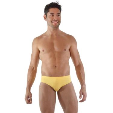 Imagem de Sunga Slim Amarelo Império Silk Gel Garda Uomo-Masculino