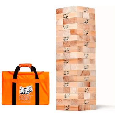 Imagem de Jenga GIANT - Hardwood Blocks - Stacks to Over 5 feet - Officially Licensed - JS7