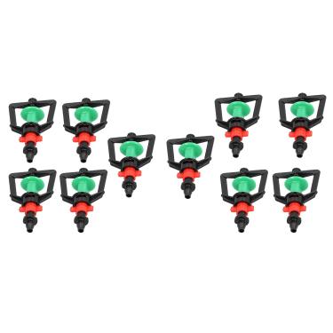 Imagem de Zerodis Cabeças de Spray de Irrigação por Gotejamento de 10 Unidades Suprimentos de Jardinagem Doméstica Bico de Nebulização Giratório para árvores Frutíferas Plásticos de Engenharia Cobertura de