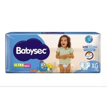 Imagem de Fralda Babysec Ultrasec Mega XG 30 un
