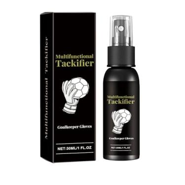 Imagem de TBTFW Spray de aderência de futebol, luvas de goleiro, spray pegajoso para luvas de futebol, adequado para todos os goleiros (28 g)
