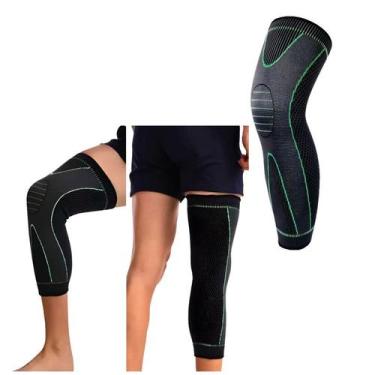 Imagem de Meia de Compressão Anatômica com Suporte Muscular - Joelheira-Ortopedi