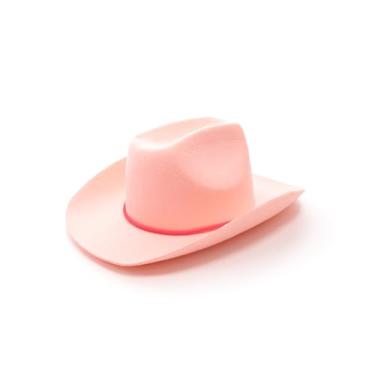 Imagem de Little Adventures Chapéus De Feltro Para Fantasia Cowboy E Cowgirl (Rosa Claro)